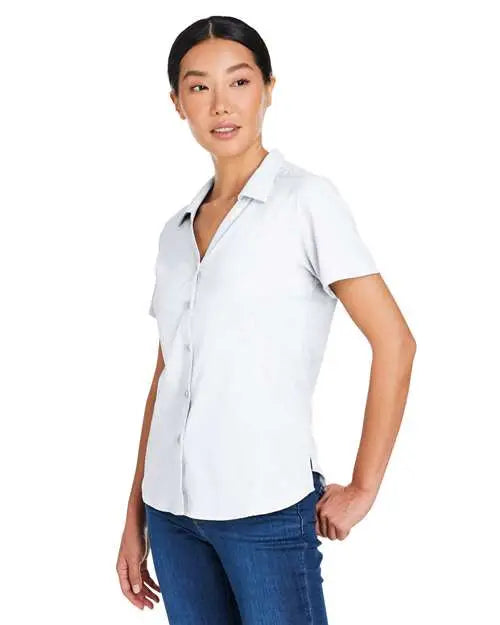 Core365 Ce510w Women’s Ultra Uvp® Marina Shirt - White