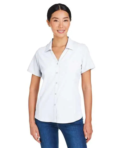 Core365 Ce510w Women’s Ultra Uvp® Marina Shirt - White