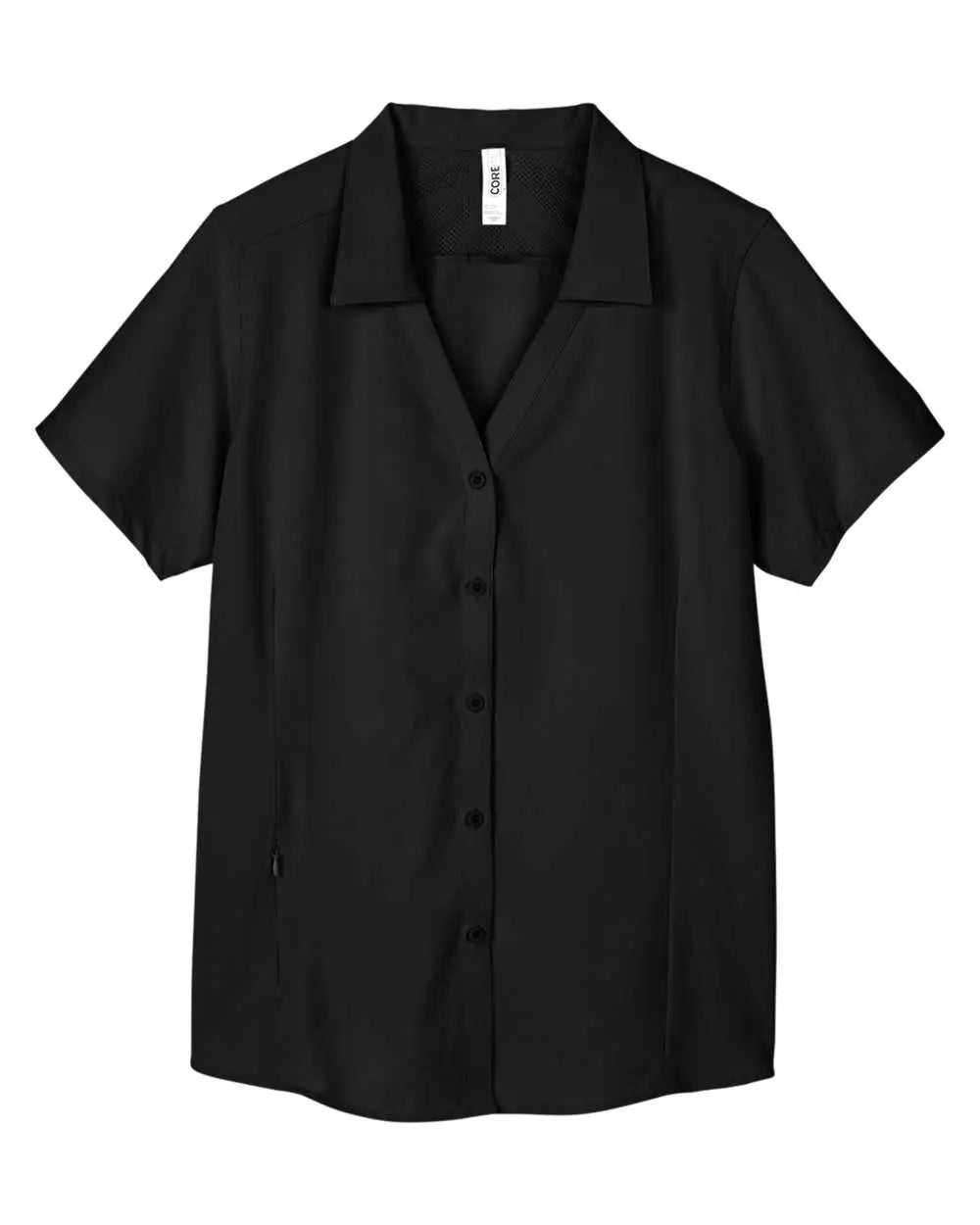Core365 Ce510w Women’s Ultra Uvpâ Marina Shirt - Black