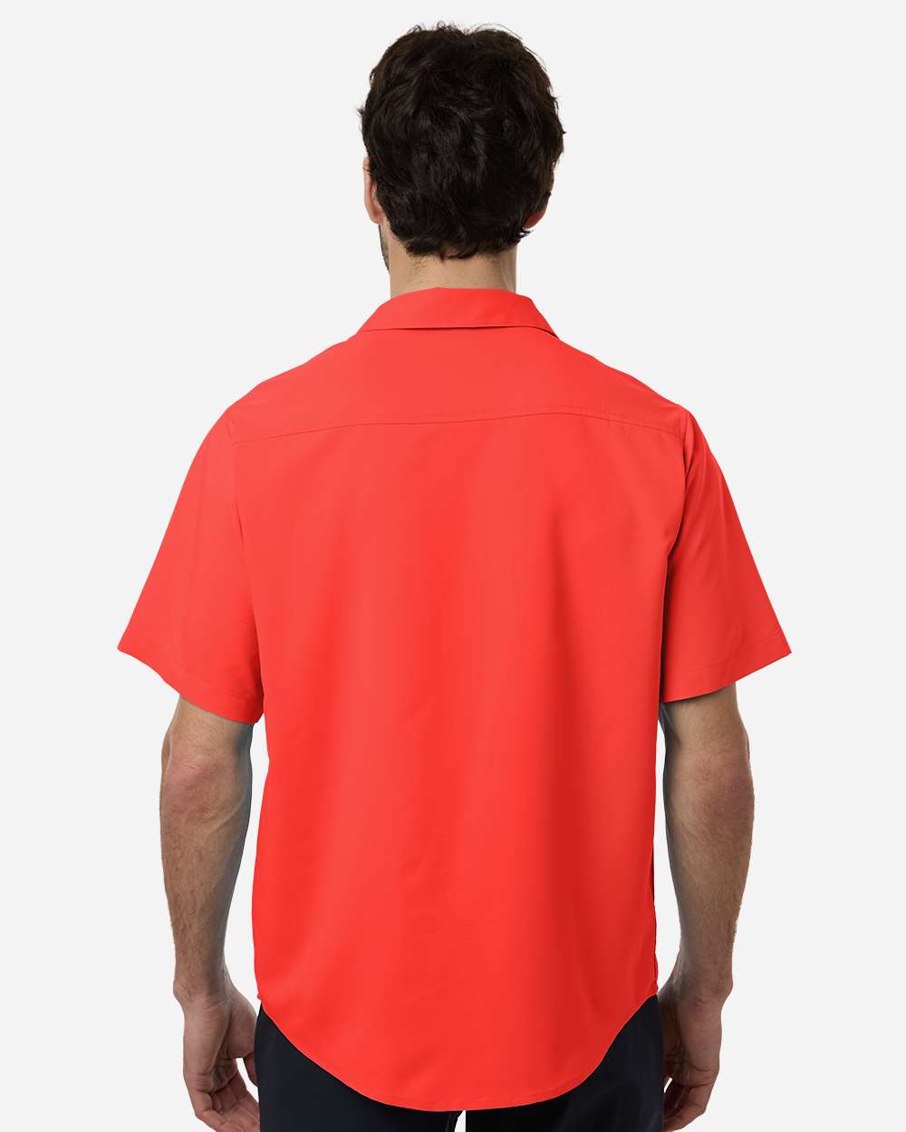 Core365 Ce520 Men’s Ultrauvp Shoreline Short Sleeve Staff Shirt - Marina Red