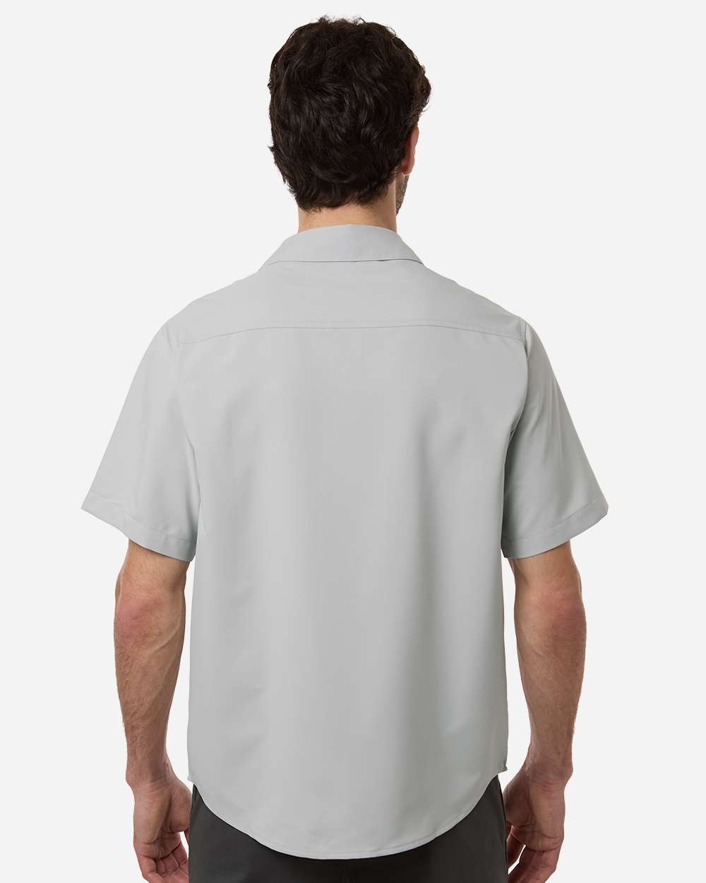 Core365 Ce520 Men’s Ultrauvp Shoreline Short Sleeve Staff Shirt - Platinum
