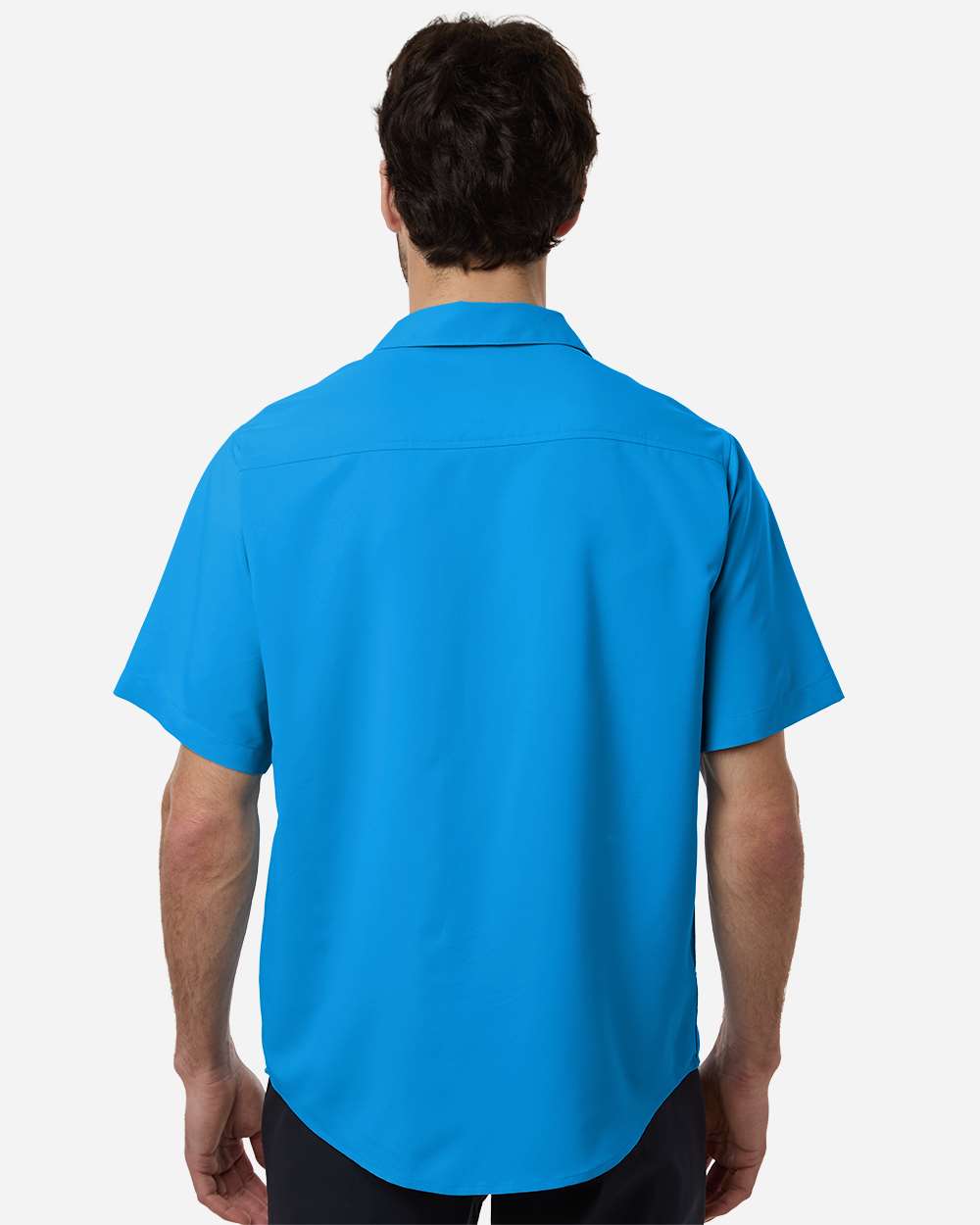 Core365 Ce520 Men’s Ultrauvp Shoreline Short Sleeve Staff Shirt - Electric Blue