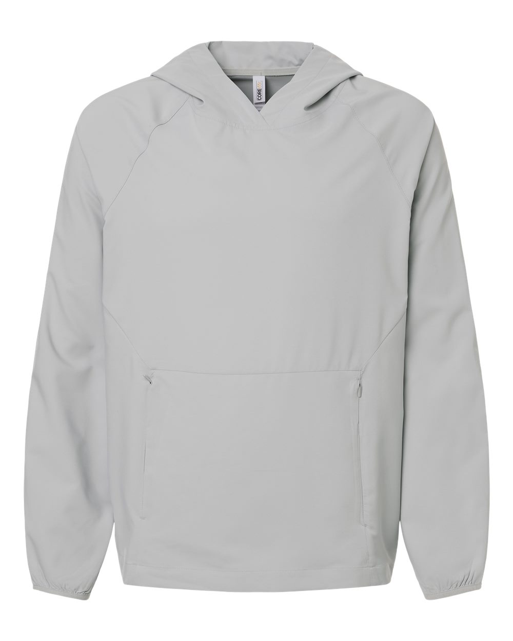 Core365 Ce520l Men’s Ultrauvp Shoreline Long Sleeve Hooded Pullover - Platinum