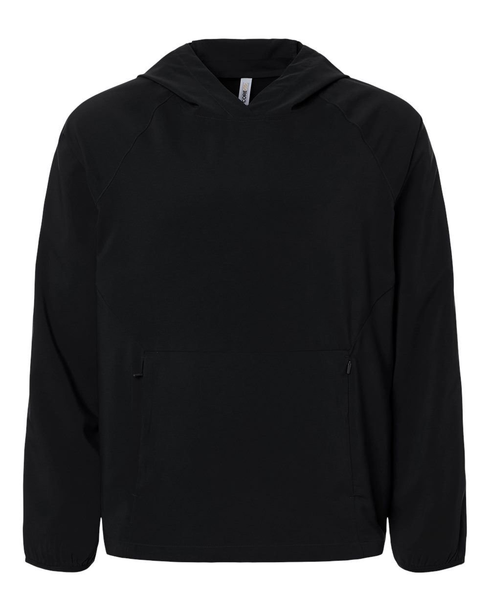 Core365 Ce520l Men’s Ultrauvp Shoreline Long Sleeve Hooded Pullover - Black