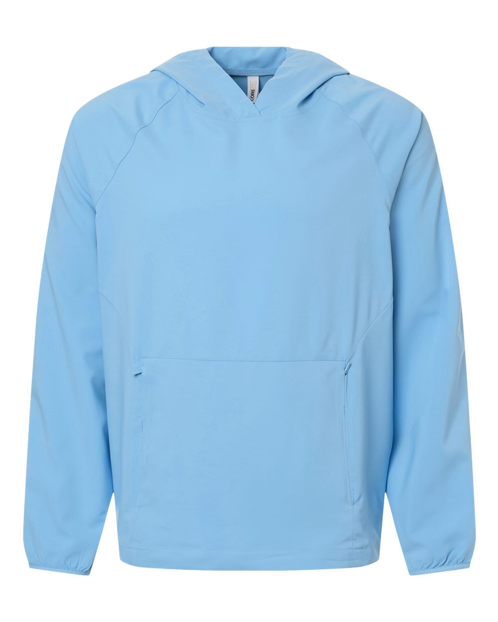 Core365 Ce520l Men’s Ultrauvp Shoreline Long Sleeve Hooded Pullover - Columbia Blue