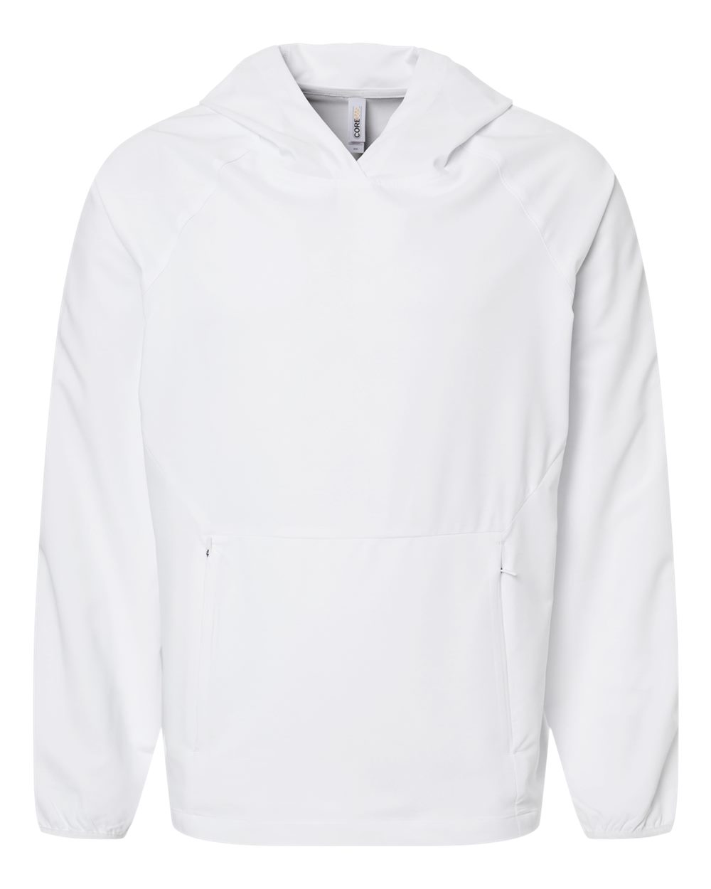 Core365 Ce520l Men’s Ultrauvp Shoreline Long Sleeve Hooded Pullover - White