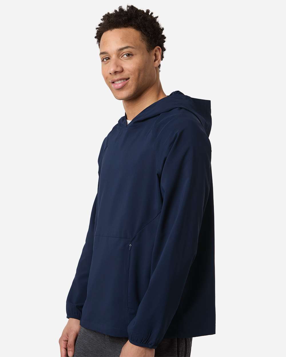 Core365 Ce520l Men’s Ultrauvp Shoreline Long Sleeve Hooded Pullover - Classic Navy