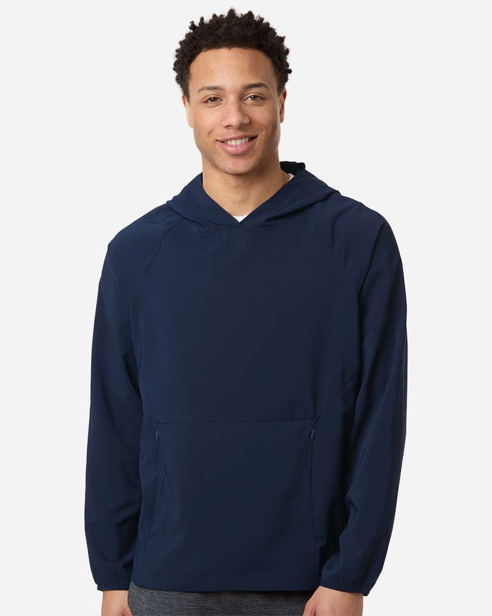 Core365 Ce520l Men’s Ultrauvp Shoreline Long Sleeve Hooded Pullover - Classic Navy