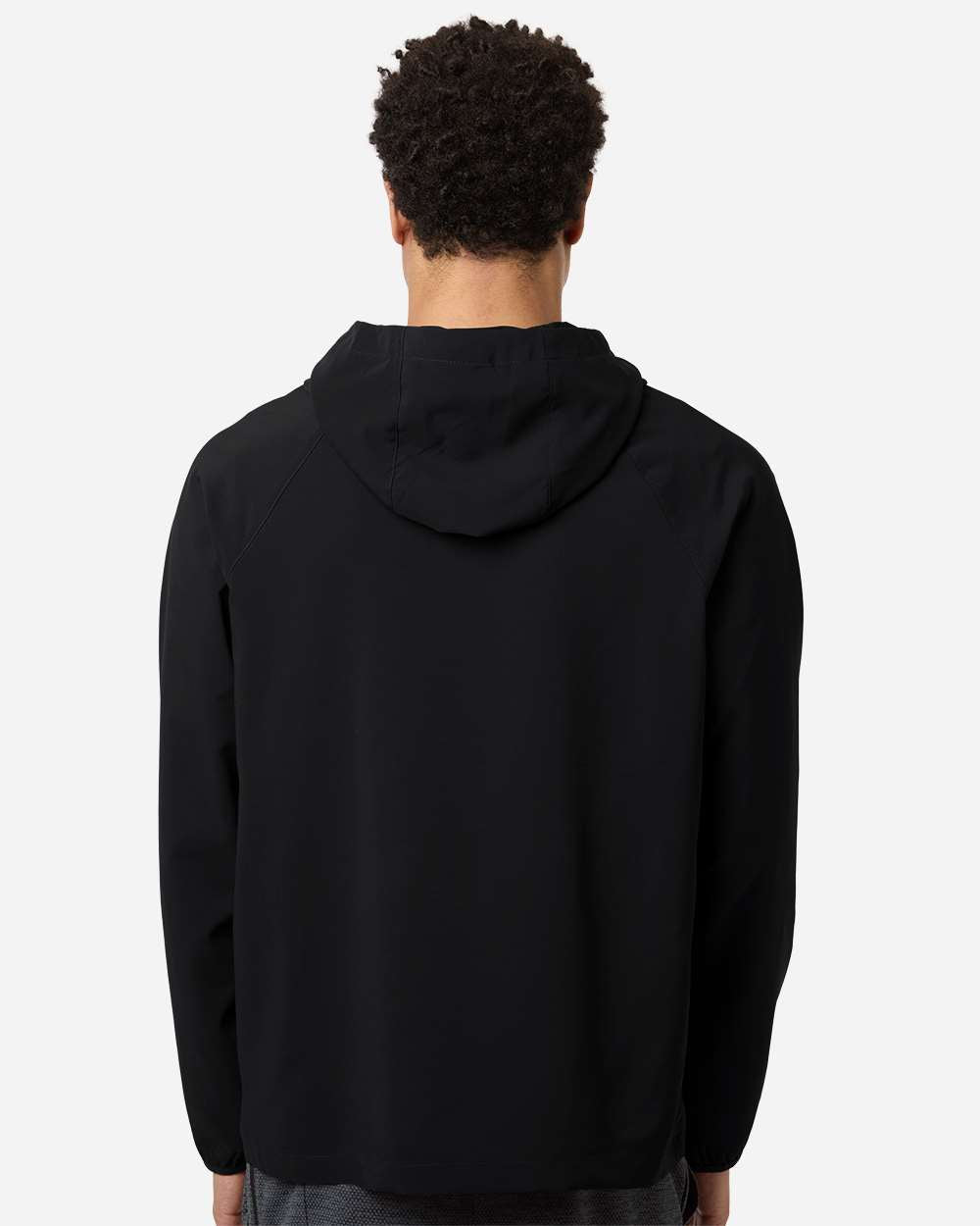 Core365 Ce520l Men’s Ultrauvp Shoreline Long Sleeve Hooded Pullover - Black