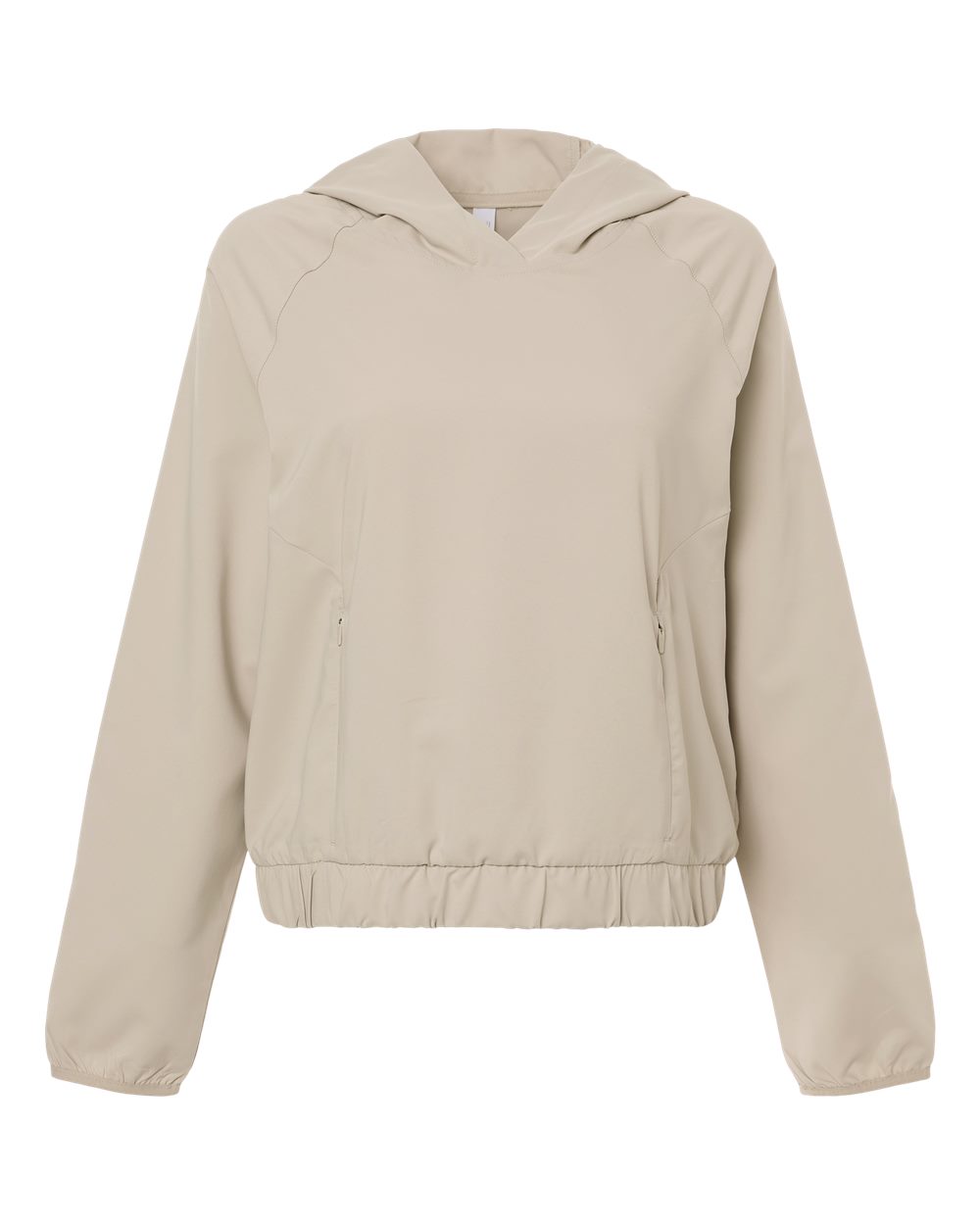 Core365 Ce520lw Women’s Ultrauvp Shoreline Long Sleeve Hooded Pullover - Stone