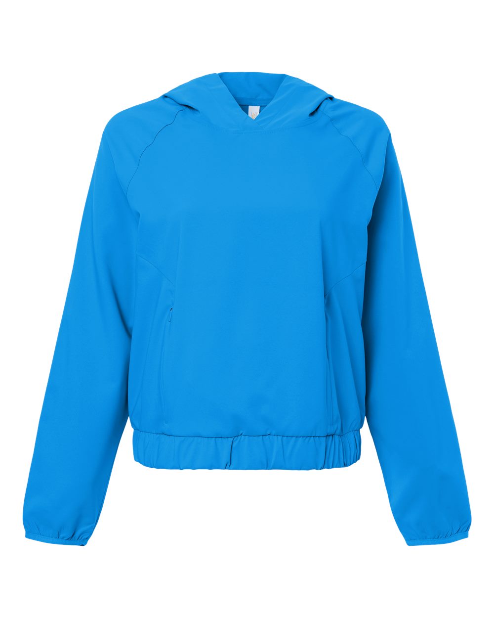 Core365 Ce520lw Women’s Ultrauvp Shoreline Long Sleeve Hooded Pullover - Electric Blue