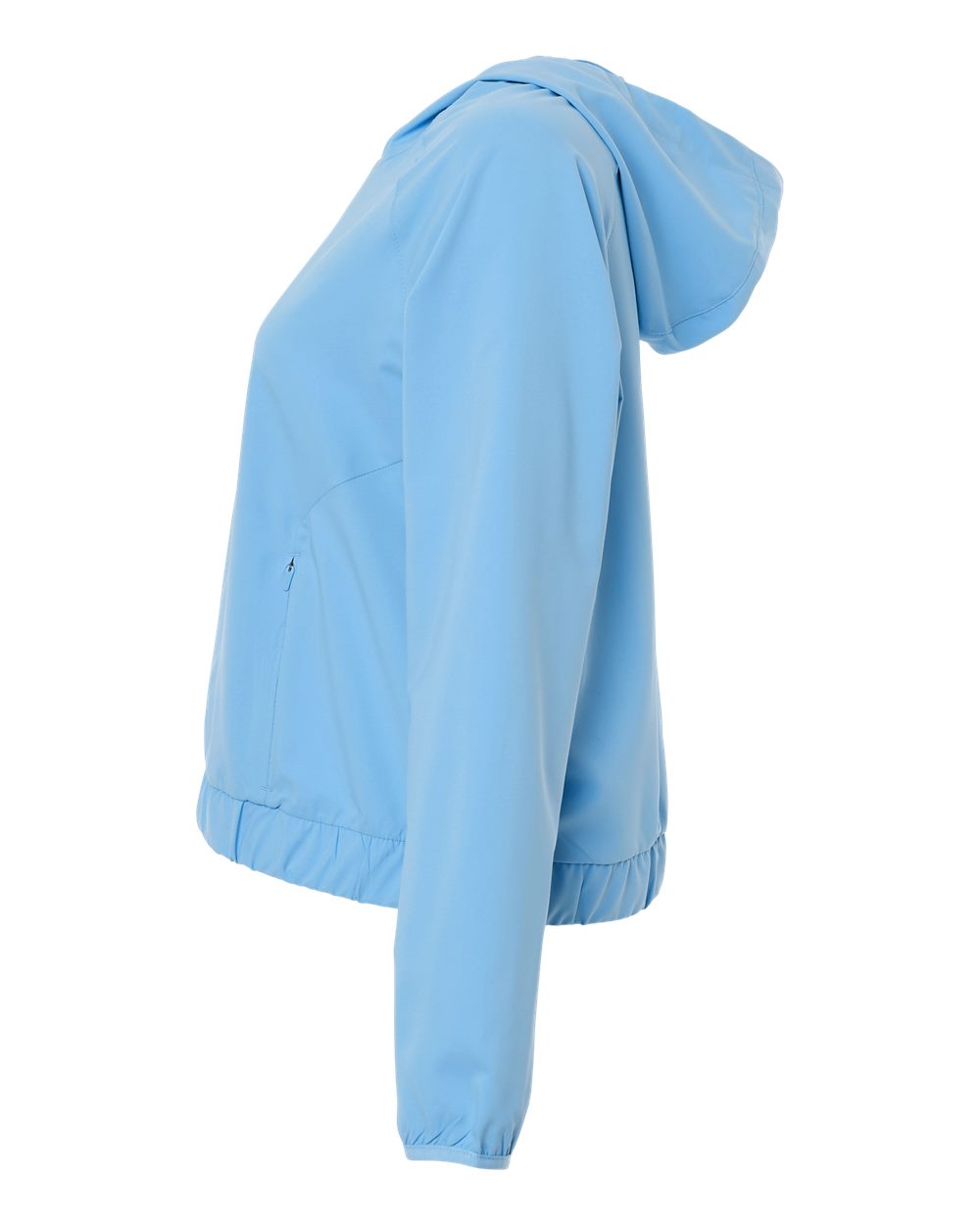 Core365 Ce520lw Women’s Ultrauvp Shoreline Long Sleeve Hooded Pullover - Columbia Blue