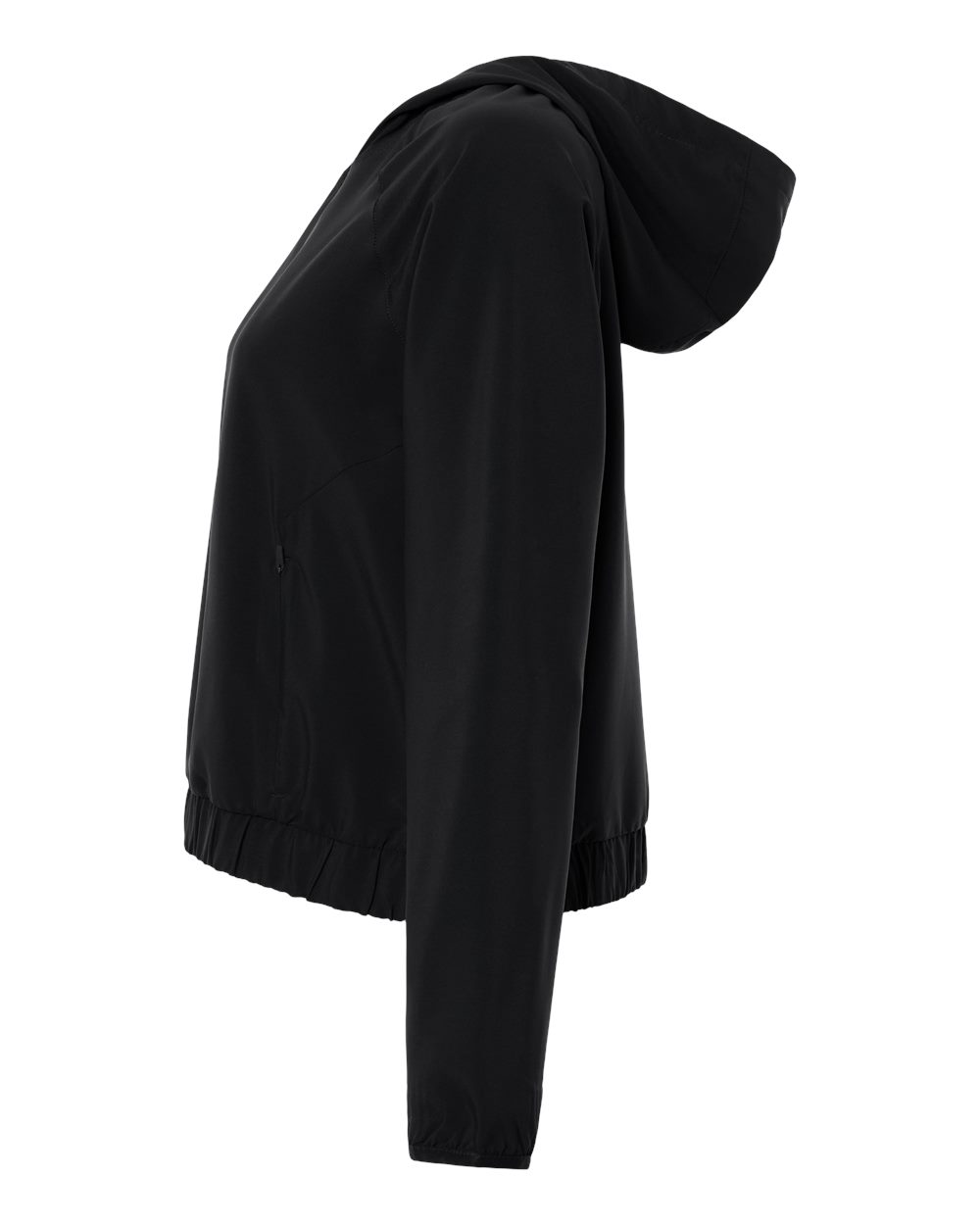 Core365 Ce520lw Women’s Ultrauvp Shoreline Long Sleeve Hooded Pullover - Black