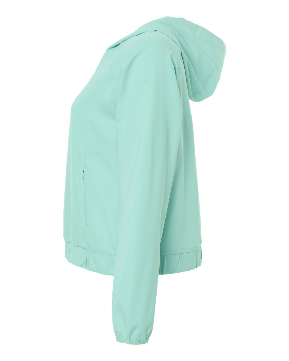 Core365 Ce520lw Women’s Ultrauvp Shoreline Long Sleeve Hooded Pullover - Sea Glass