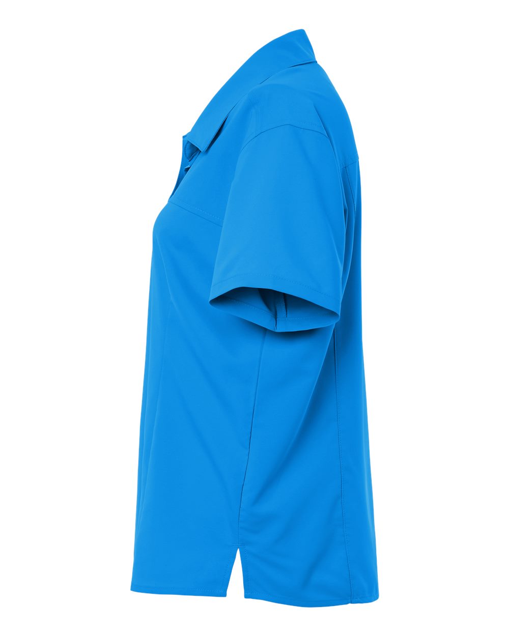 Core365 Ce520w Women’s Ultrauvp Shoreline Short Sleeve Staff Shirt - Electric Blue
