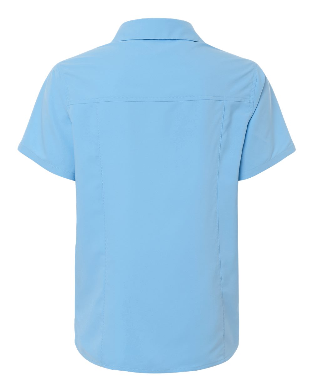 Core365 Ce520w Women’s Ultrauvp Shoreline Short Sleeve Staff Shirt - Columbia Blue