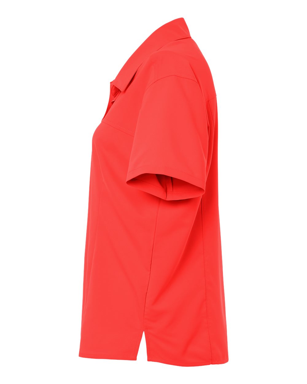 Core365 Ce520w Women’s Ultrauvp Shoreline Short Sleeve Staff Shirt - Marina Red