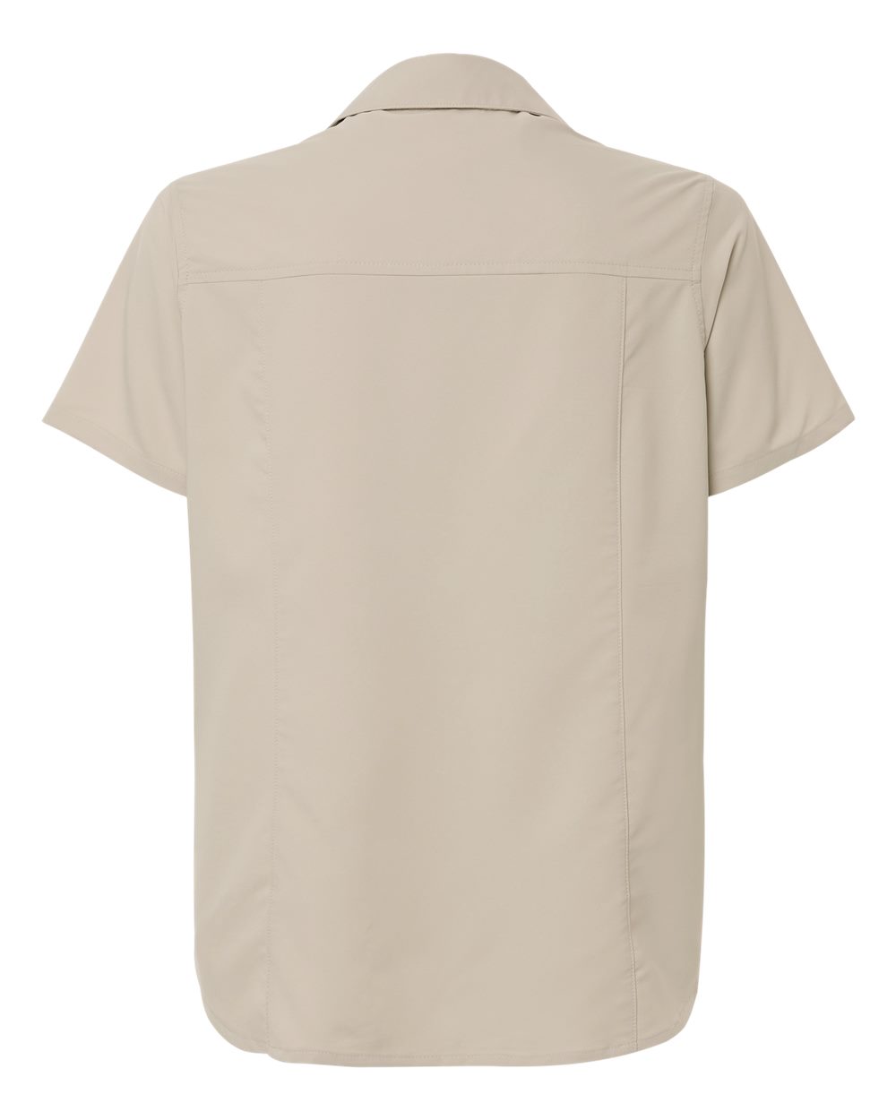 Core365 Ce520w Women’s Ultrauvp Shoreline Short Sleeve Staff Shirt - Stone