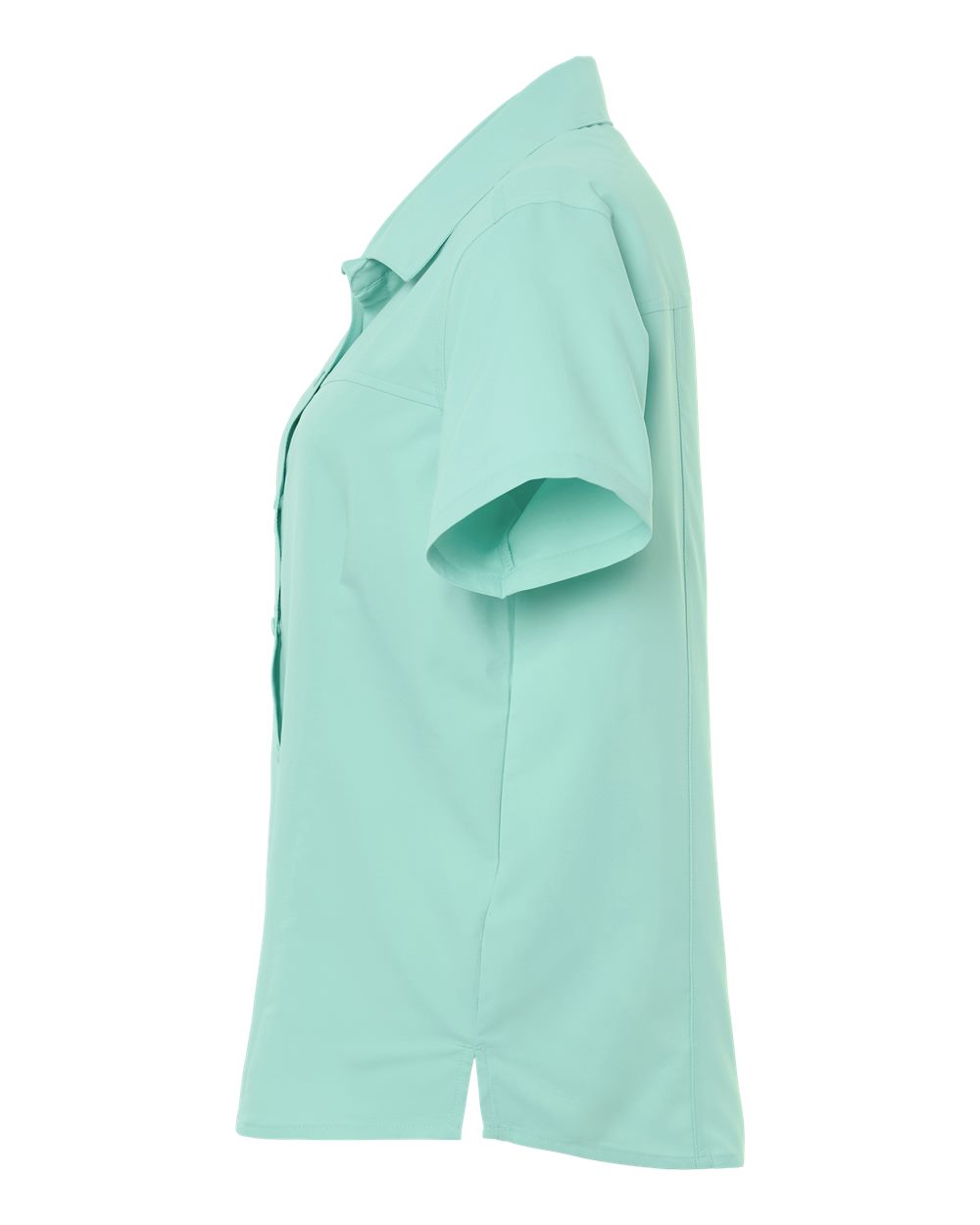 Core365 Ce520w Women’s Ultrauvp Shoreline Short Sleeve Staff Shirt - Sea Glass