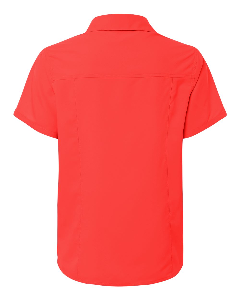 Core365 Ce520w Women’s Ultrauvp Shoreline Short Sleeve Staff Shirt - Marina Red