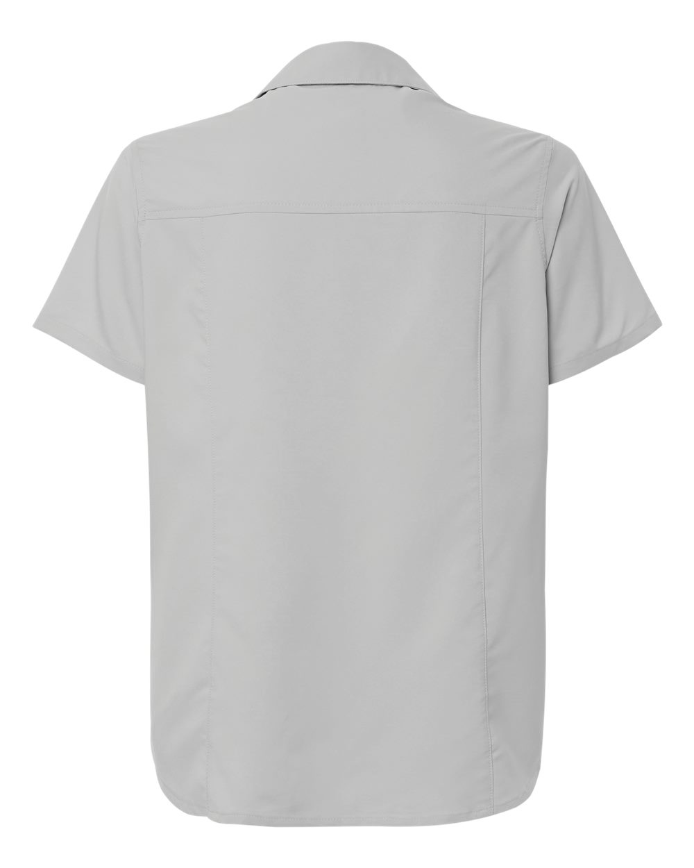 Core365 Ce520w Women’s Ultrauvp Shoreline Short Sleeve Staff Shirt - Platinum