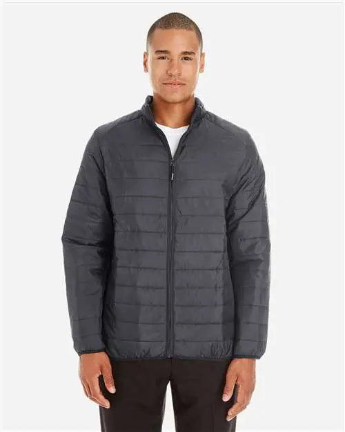 Core365 Ce700t Men’s Tall Prevail Packable Puffer - Carbon