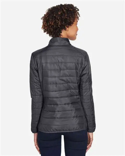 Core365 Ce700w Women’s Prevail Packable Puffer Jacket - Carbon