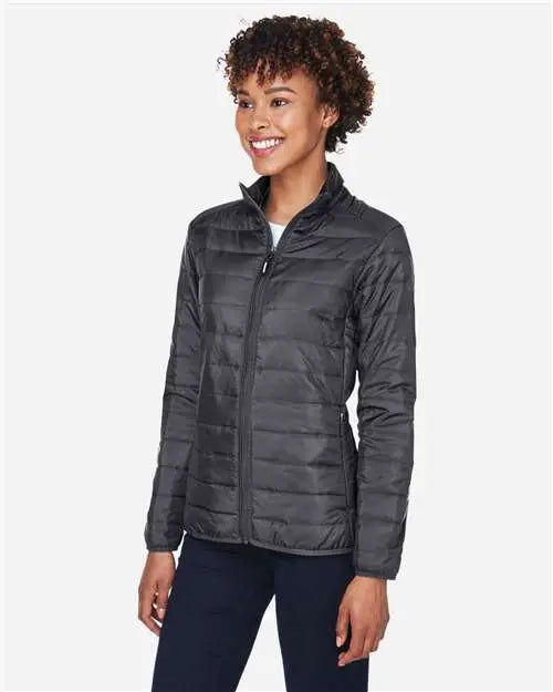 Core365 Ce700w Women’s Prevail Packable Puffer Jacket - Carbon
