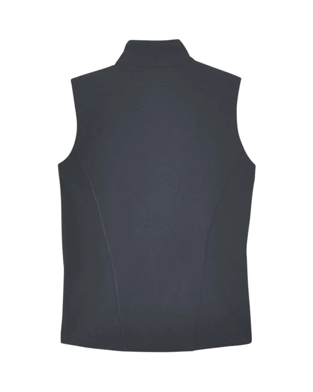 Core365 Ce701w Women’s Cruise Two-layer Fleece Bonded Soft Shell Vest - Carbon - Dark Gray / Xs