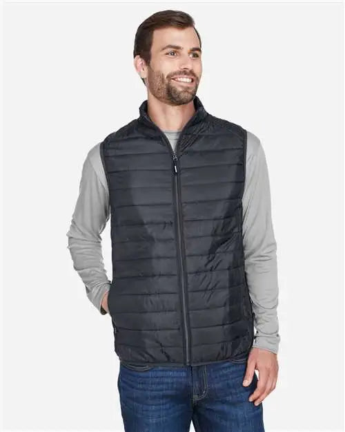 Core365 Ce702 Men’s Prevail Packable Puffer Vest - Carbon