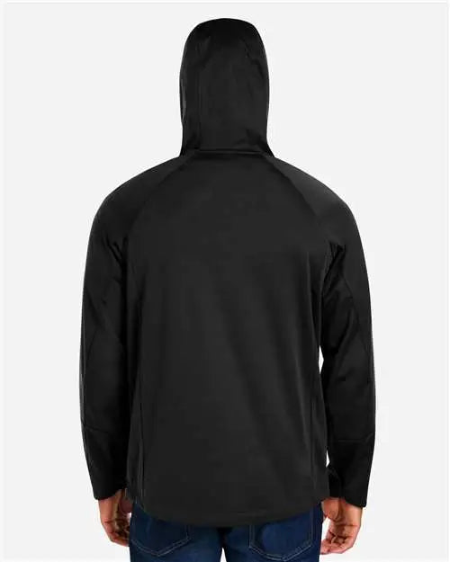 Core365 Ce711 Unisex Techno Lite Pullover Anorak - Black