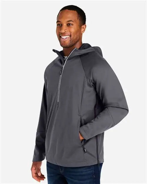 Core365 Ce711 Unisex Techno Lite Pullover Anorak - Carbon