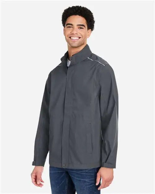 Core365 Ce712 Men’s Barrier Rain Jacket - Carbon