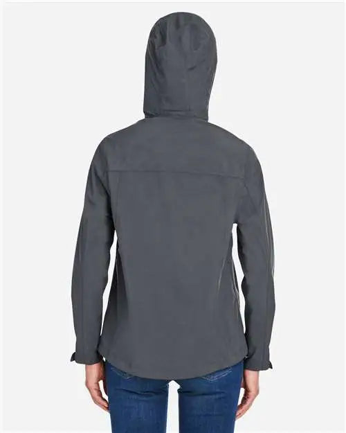 Core365 Ce712w Women’s Packable Rain Jacket - Carbon