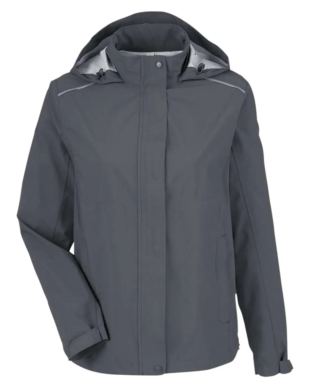 Core365 Ce712w Women’s Packable Rain Jacket - Carbon - Carbon / Xs