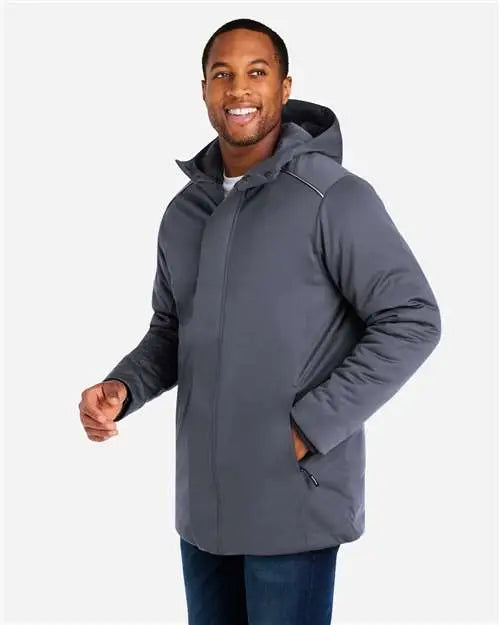 Core365 Ce715 Unisex Techno Lite Flat-fill Insulated Jacket - Carbon