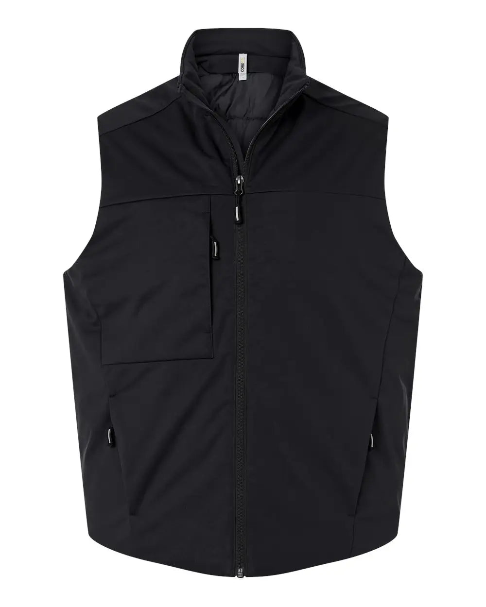 Core365 Ce716 Unisex Techno Lite Flat-fill Insulated Vest - Black - Adult Xs