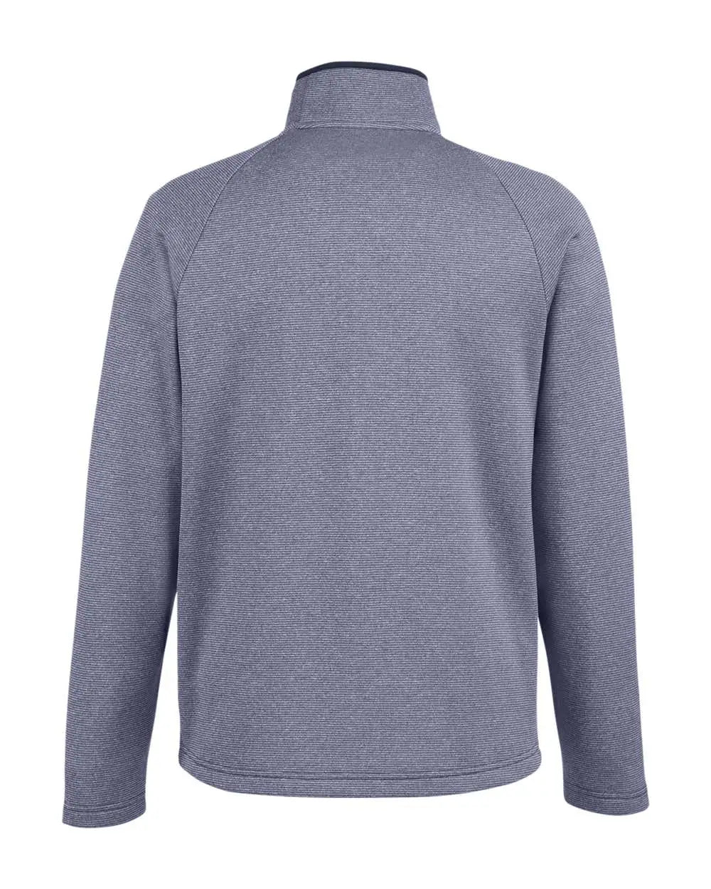 Core365 Ce72 Men’s Venture Heathered Stripe Full-zip - Classic Navy White
