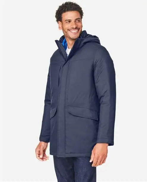Core365 Ce725 Men’s Inspire 3-in-1 Jacket with Insulated Liner - Classic Navy True Royal