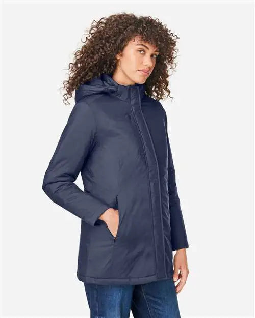 Core365 Ce725w Women’s Inspire 3-in-1 Jacket with Insulated Liner - Classic Navy True Royal