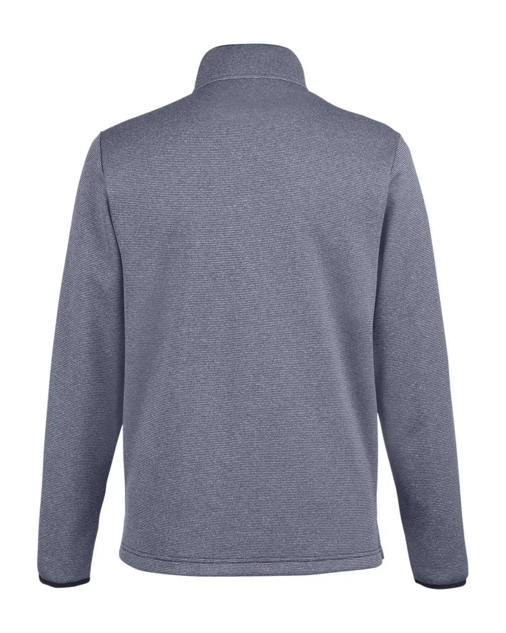 Core365 Ce73 Men’s Venture Heathered Stripe Quarter-zip Pullover - Classic Navy White