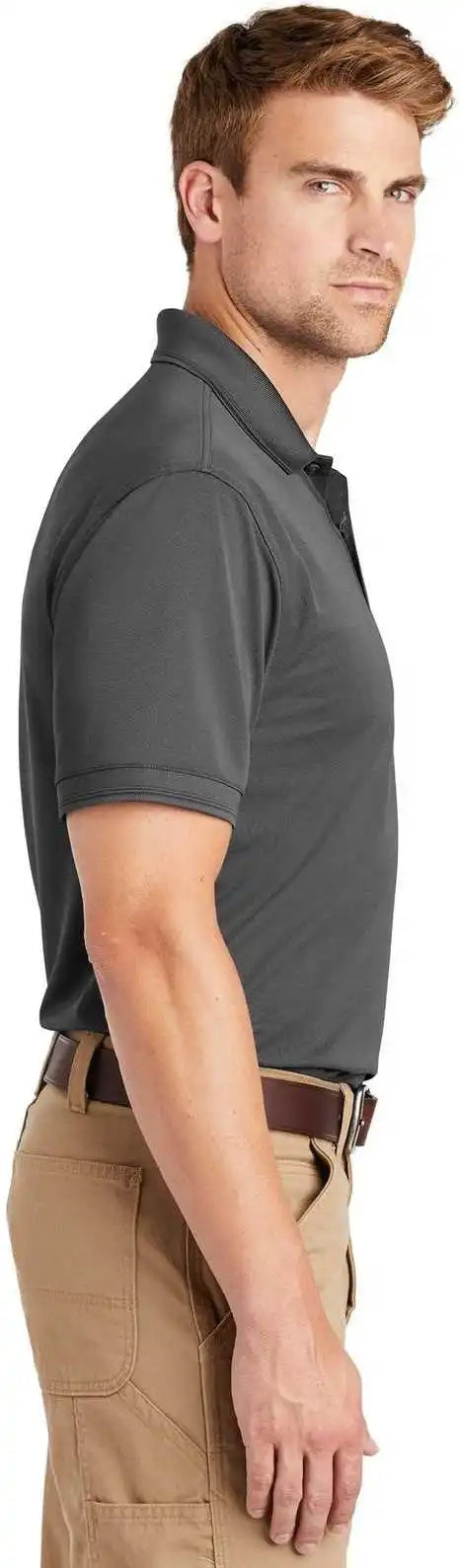 Cornerstone Cs4020 Industrial Snag Proof Pique Polo Charcoal