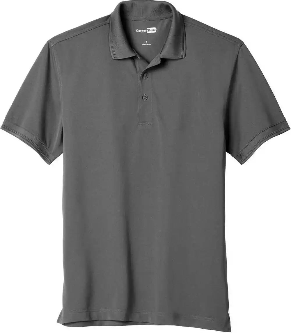 Cornerstone Cs4020 Industrial Snag Proof Pique Polo Charcoal