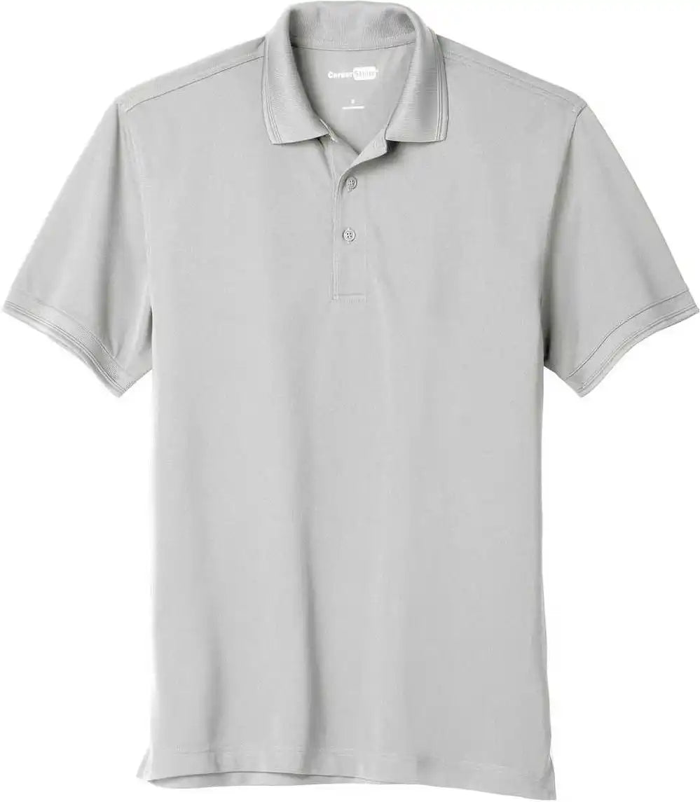 Cornerstone Cs4020 Industrial Snag Proof Pique Polo Light Gray