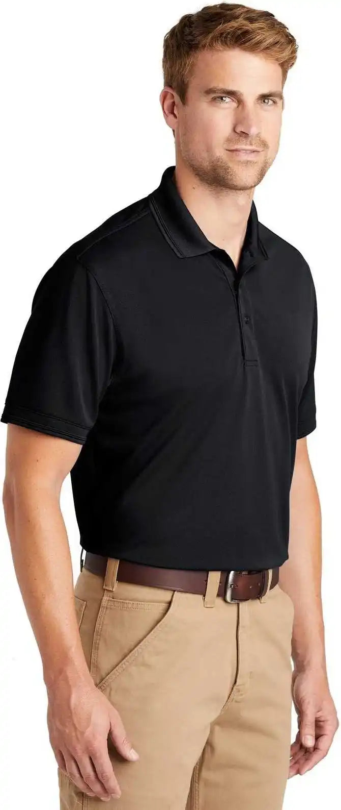 Cornerstone Cs4020 Industrial Snag Proof Pique Polo Navy Blue