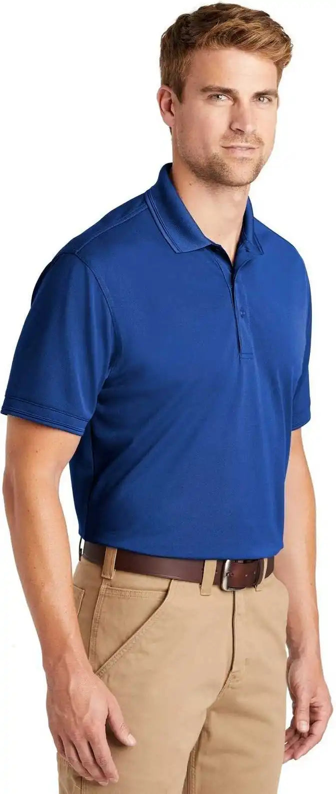 Cornerstone Cs4020 Industrial Snag-proof Pique Polo - Royal