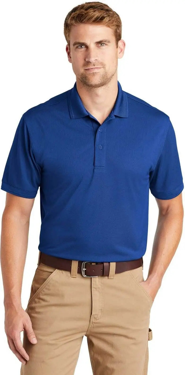 Cornerstone Cs4020 Industrial Snag-proof Pique Polo - Royal