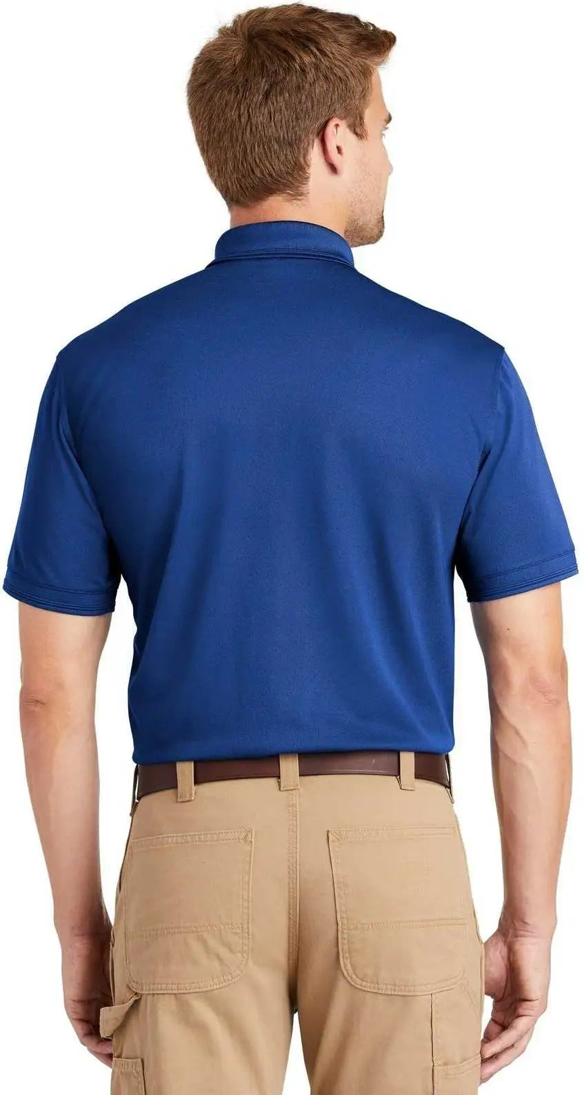 Cornerstone Cs4020 Industrial Snag-proof Pique Polo - Royal