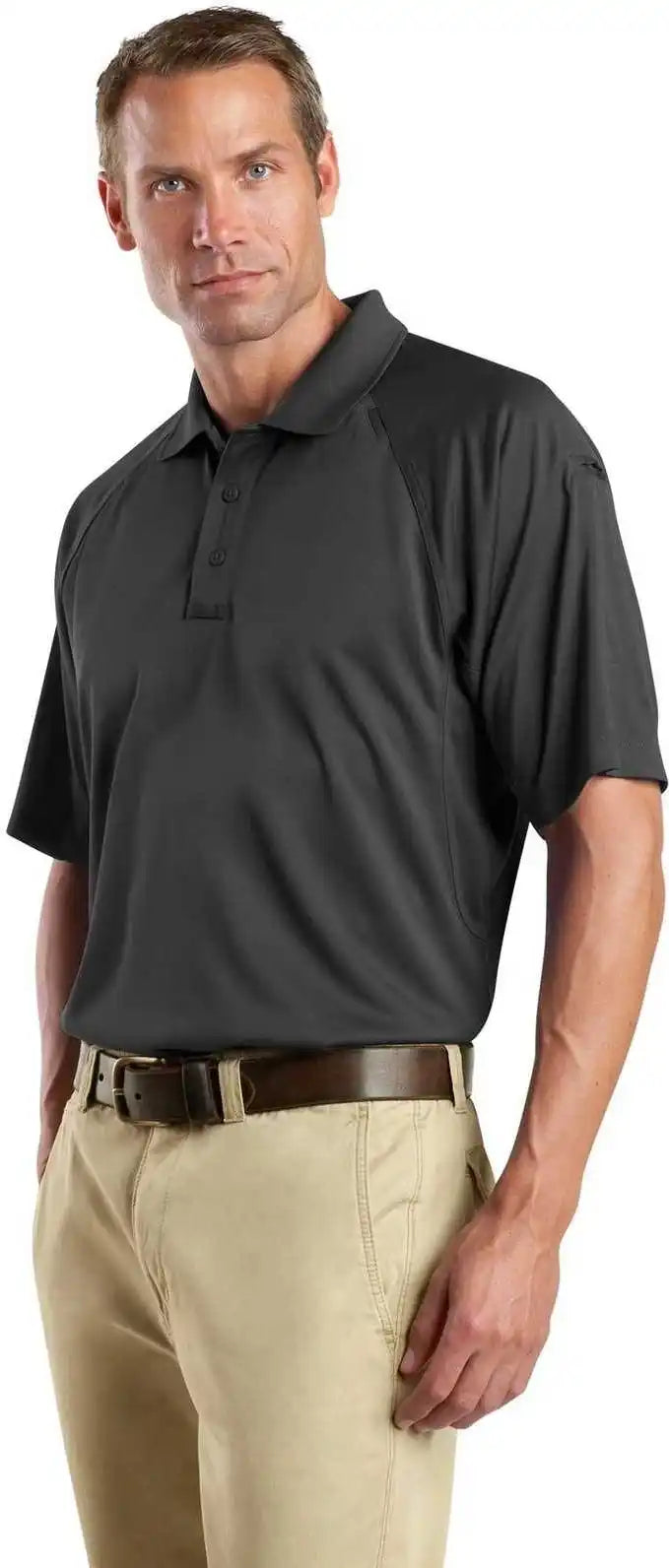 Cornerstone Cs410 Select Snag-proof Tactical Polo - Charcoal