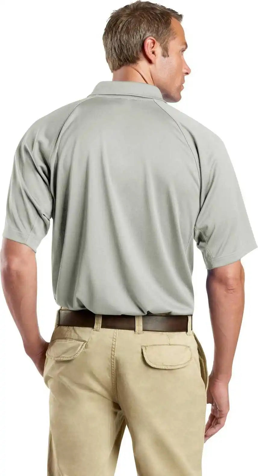 Cornerstone Cs410 Select Snag-proof Tactical Polo - Light Gray